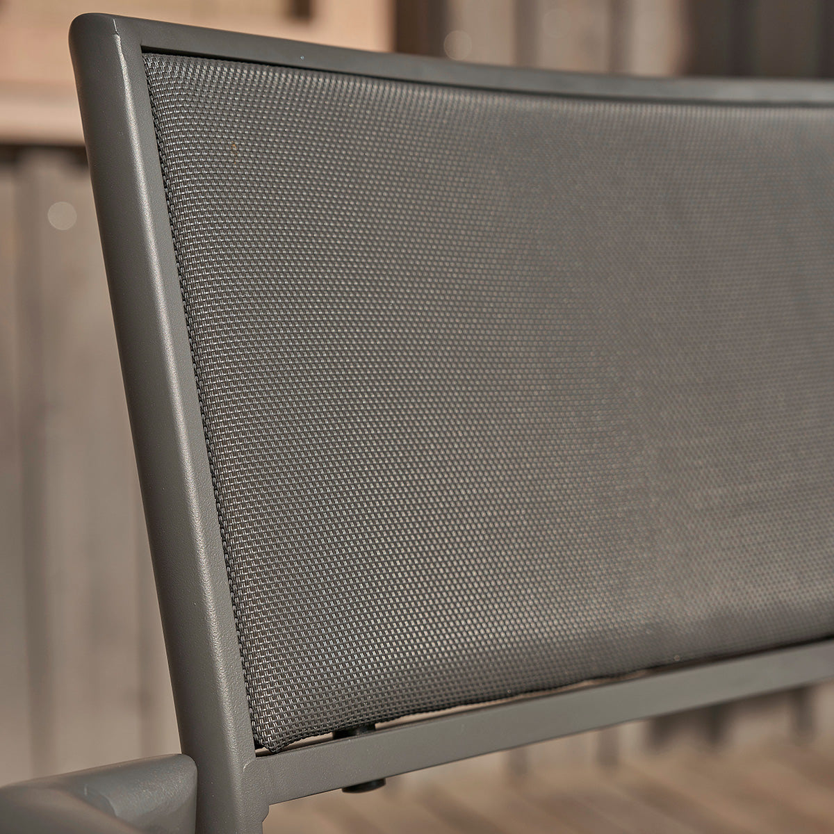 SIENA - Gartensessel aus massivem Teakholz und Aluminium (Set von 2)