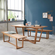 Tisch aus massivem Teakholz 6 pers.