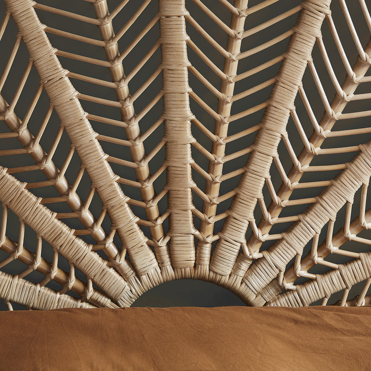 COLETTE - Kopfteil aus Rattan 160 cm