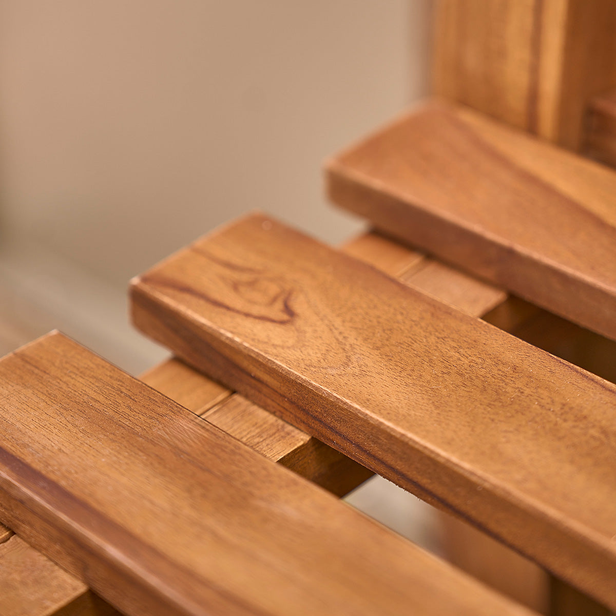 BALI - Banc de jardin en teck huilé massif 120 cm