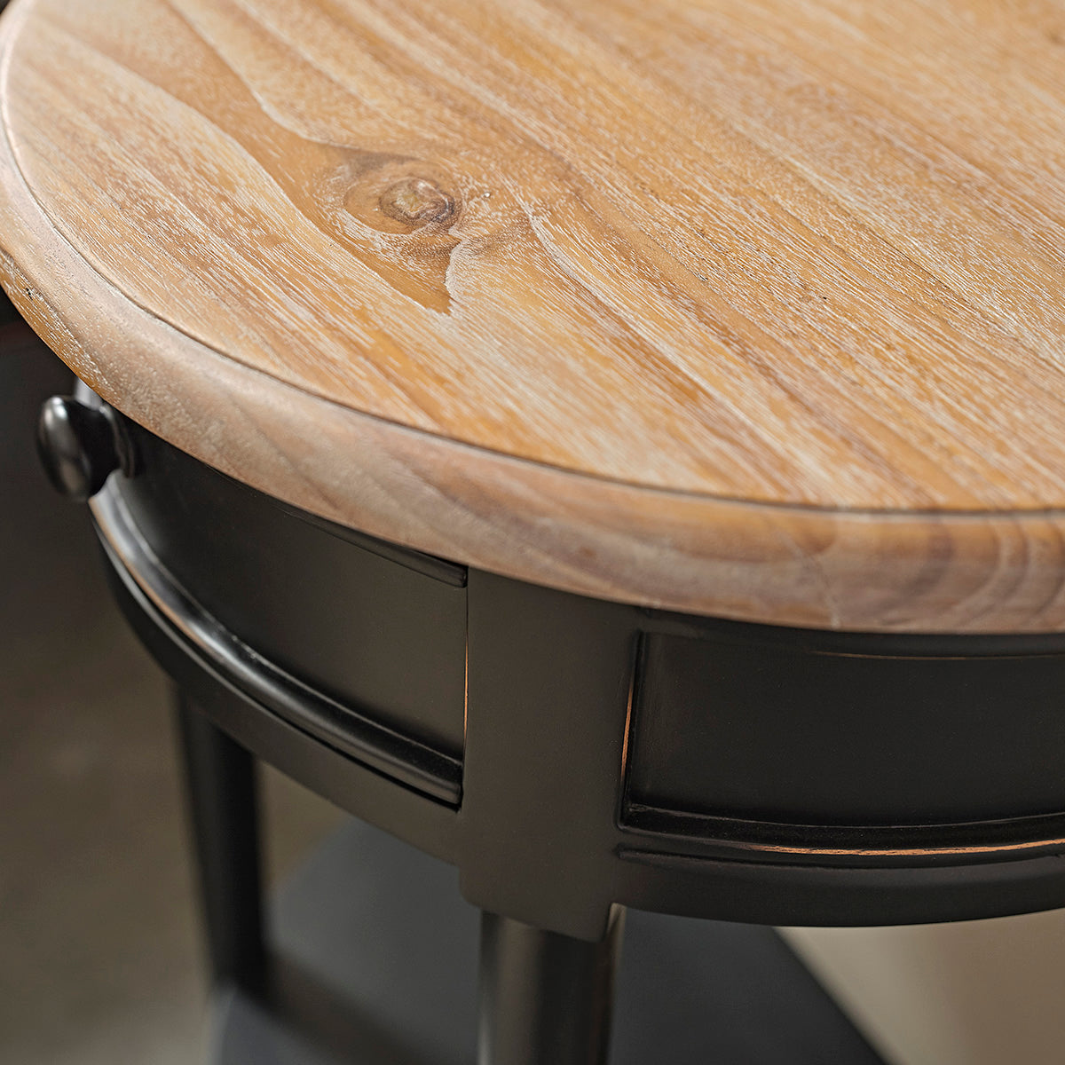 SOHO - Nachttisch aus massivem Mahagoni