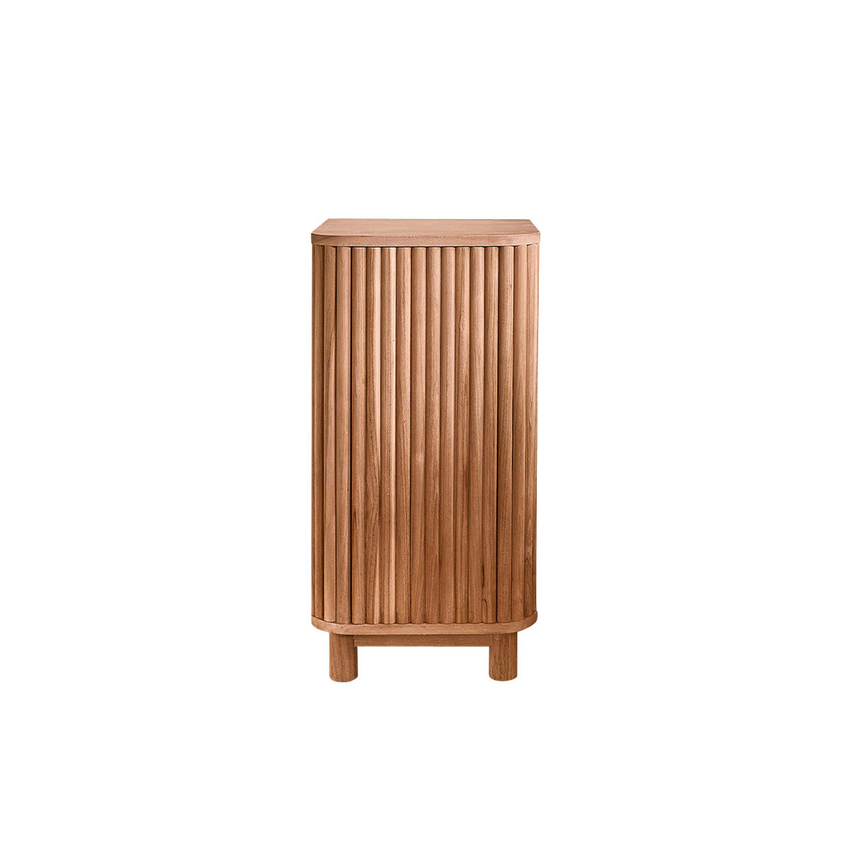 COLINE - Waschbeckenunterschrank aus massivem Teakholz 40 cm