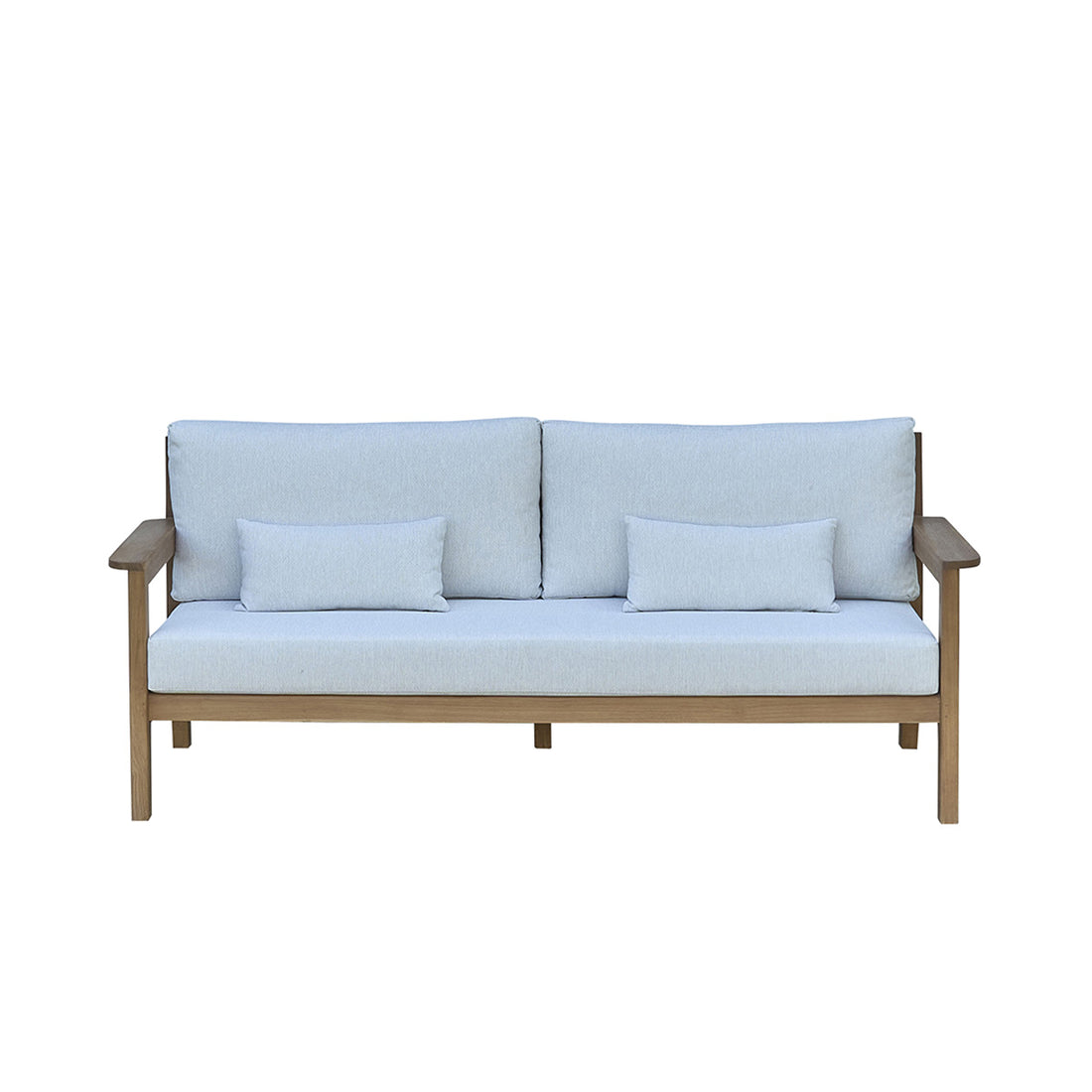 MAORA - Gartensofa aus massivem Teakholz