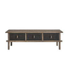 TV-Möbel aus massivem, recyceltem Holz 145 cm