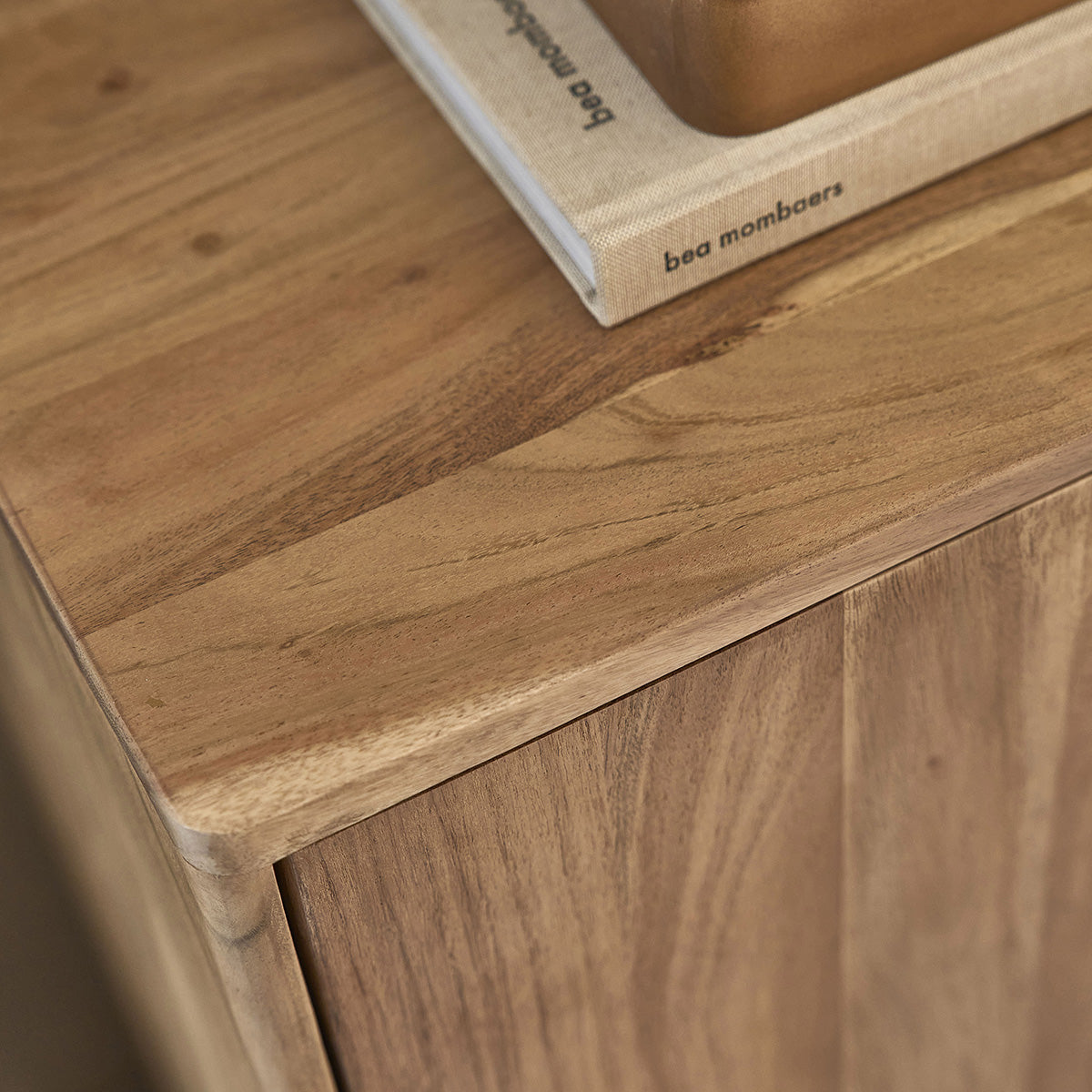 SAMSO - Sideboard aus massivem Akazienholz, 100 cm