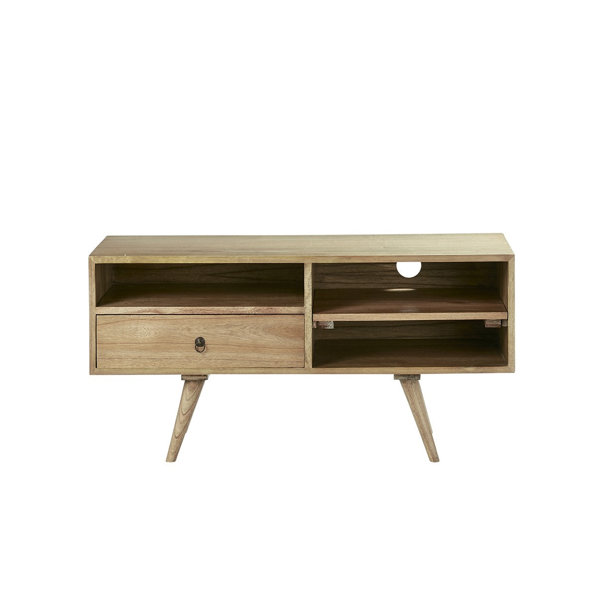 OSCAR - TV-Möbel aus massivem Mindy 110 cm 