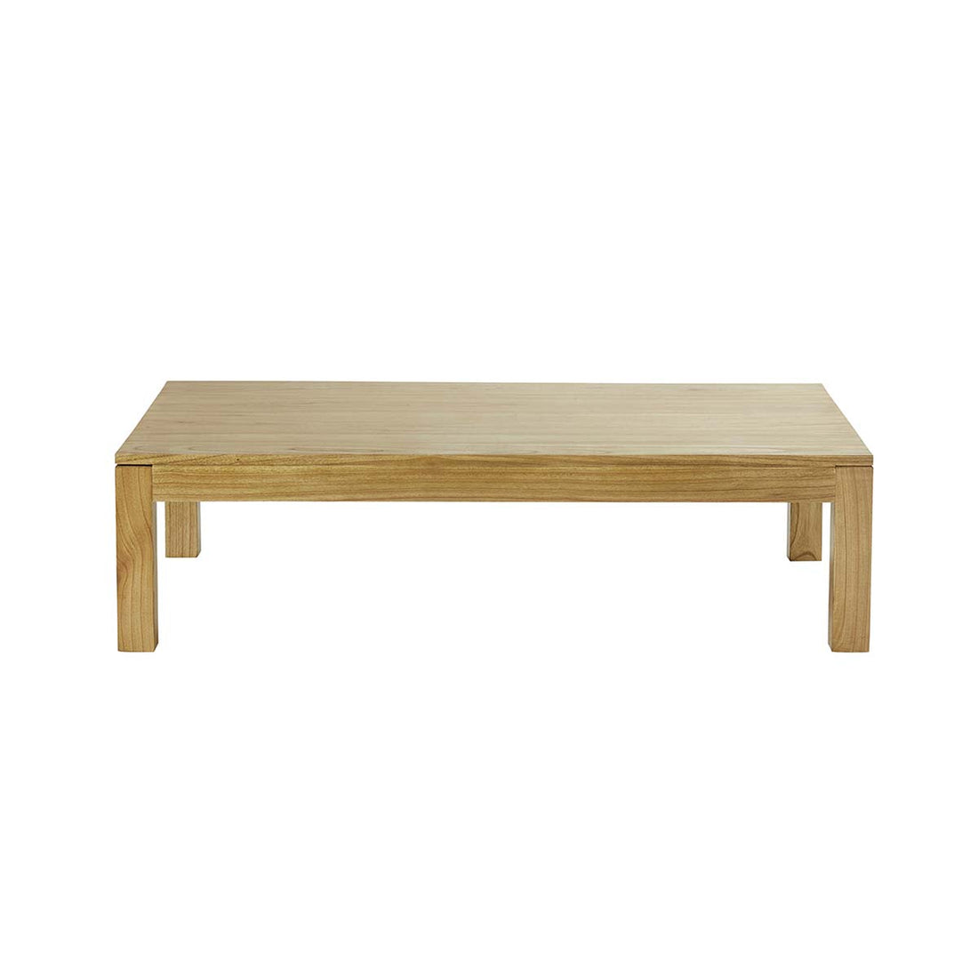 TILO - Couchtisch aus massivem Mindi-Holz 140 cm 