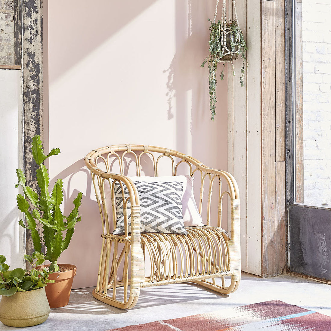PAOLA - Rattansessel Komfort 