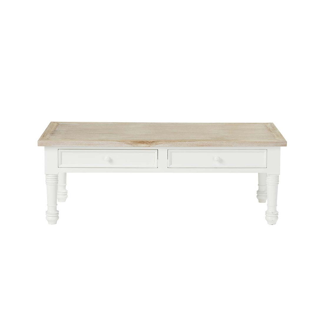 LONDRES - Couchtisch aus massivem Mahagoniholz 130 cm 
