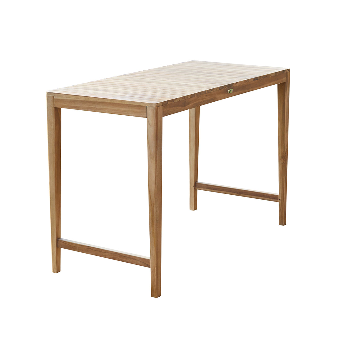MALTE - Hoher Gartentisch aus massivem Teakholz