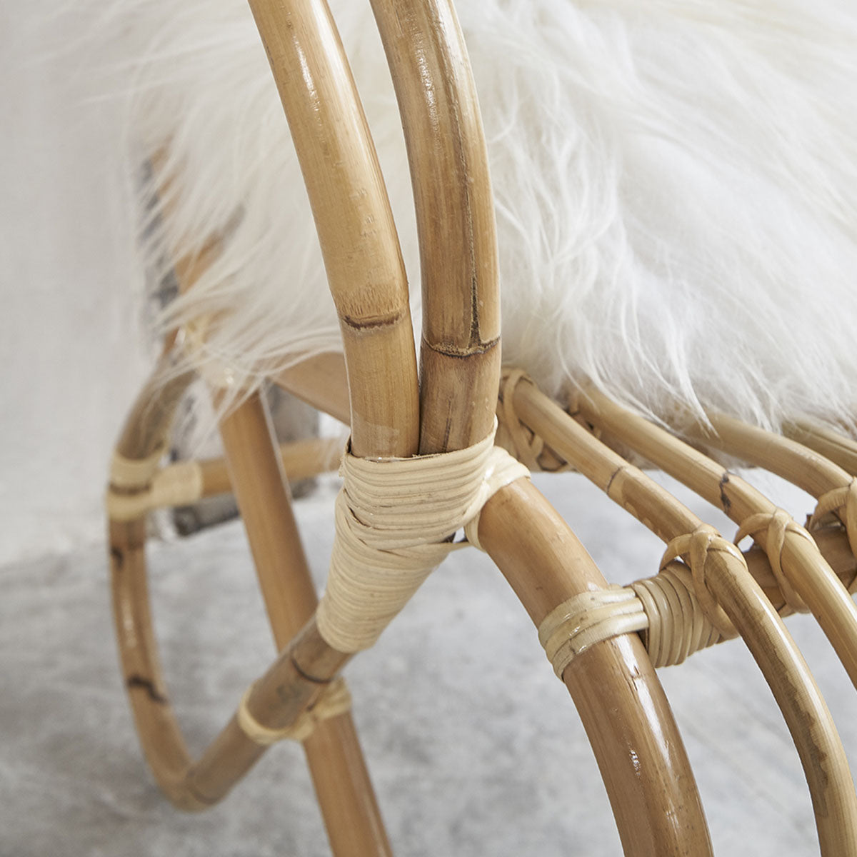 PAOLA - Set aus 2 Rattansesseln 