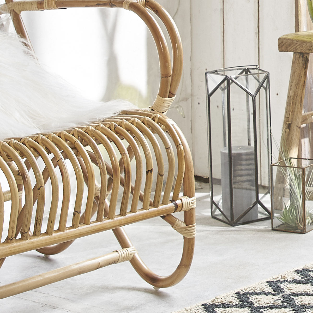 PAOLA - Set aus 2 Rattansesseln 