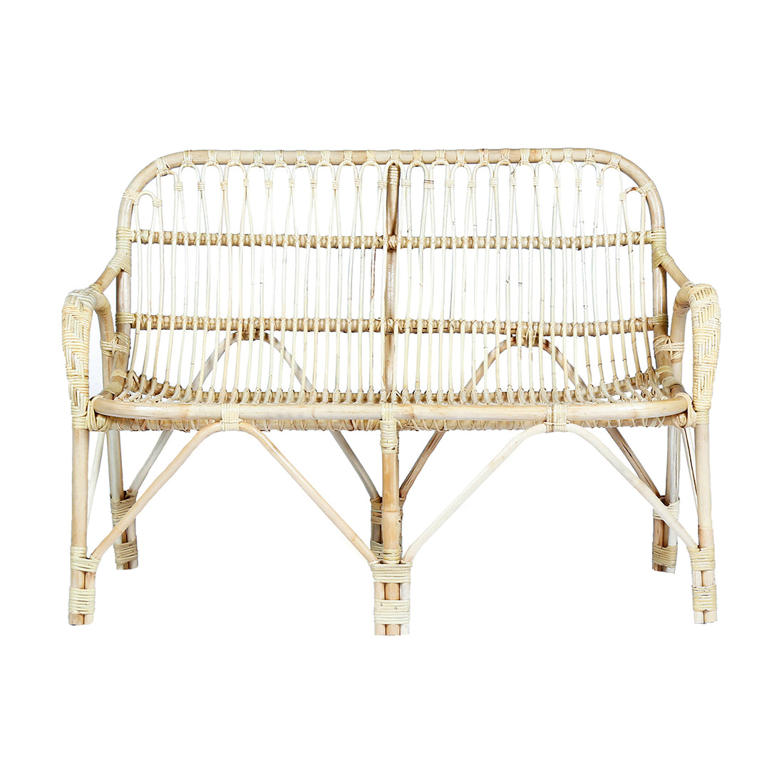 PAOLA - Vintage-Rattansofa 