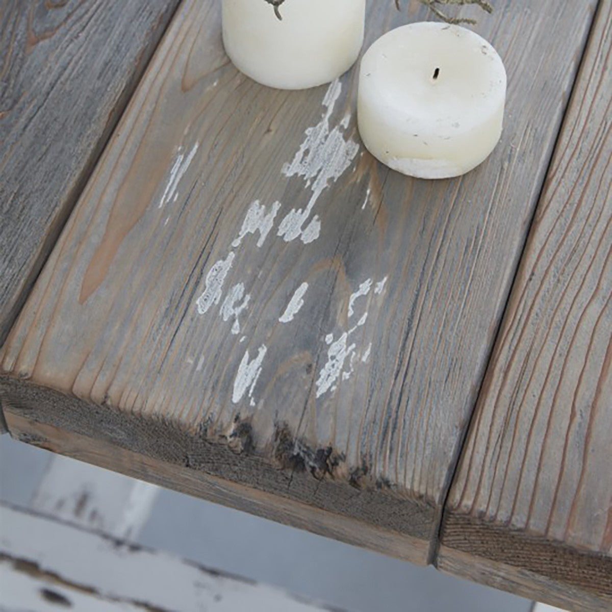 ATLANTIC - Massiver Tisch aus recyceltem Holz 8 Pers. 