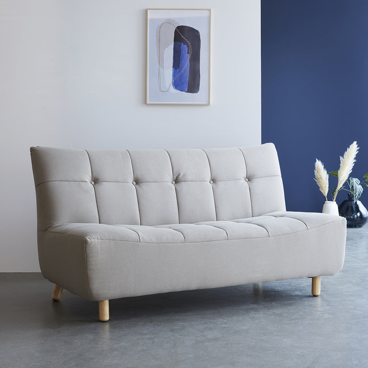 BERLIN - 2-Sitzer-Sofa beige