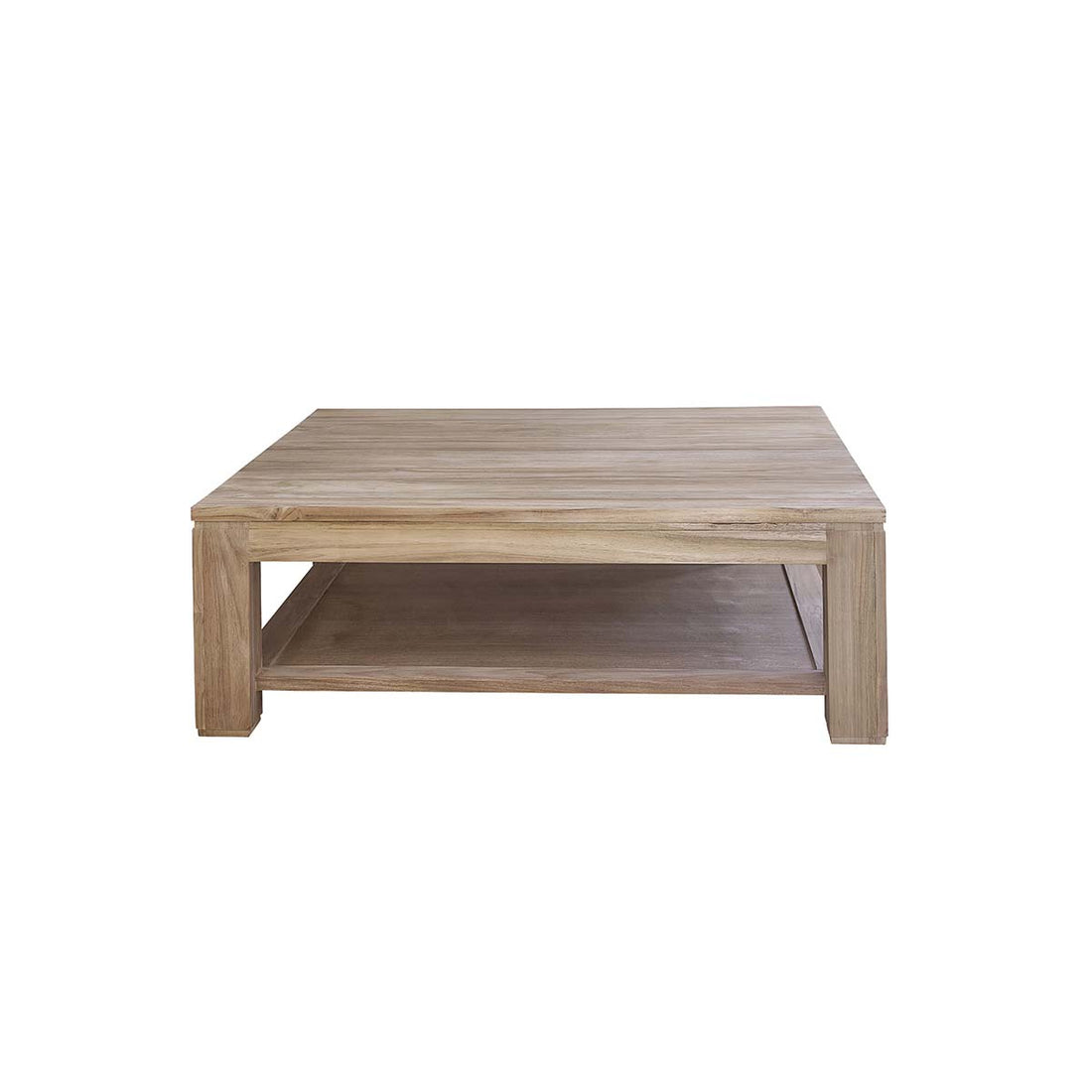 BOSTON - Couchtisch aus massivem Teakholz 120 cm