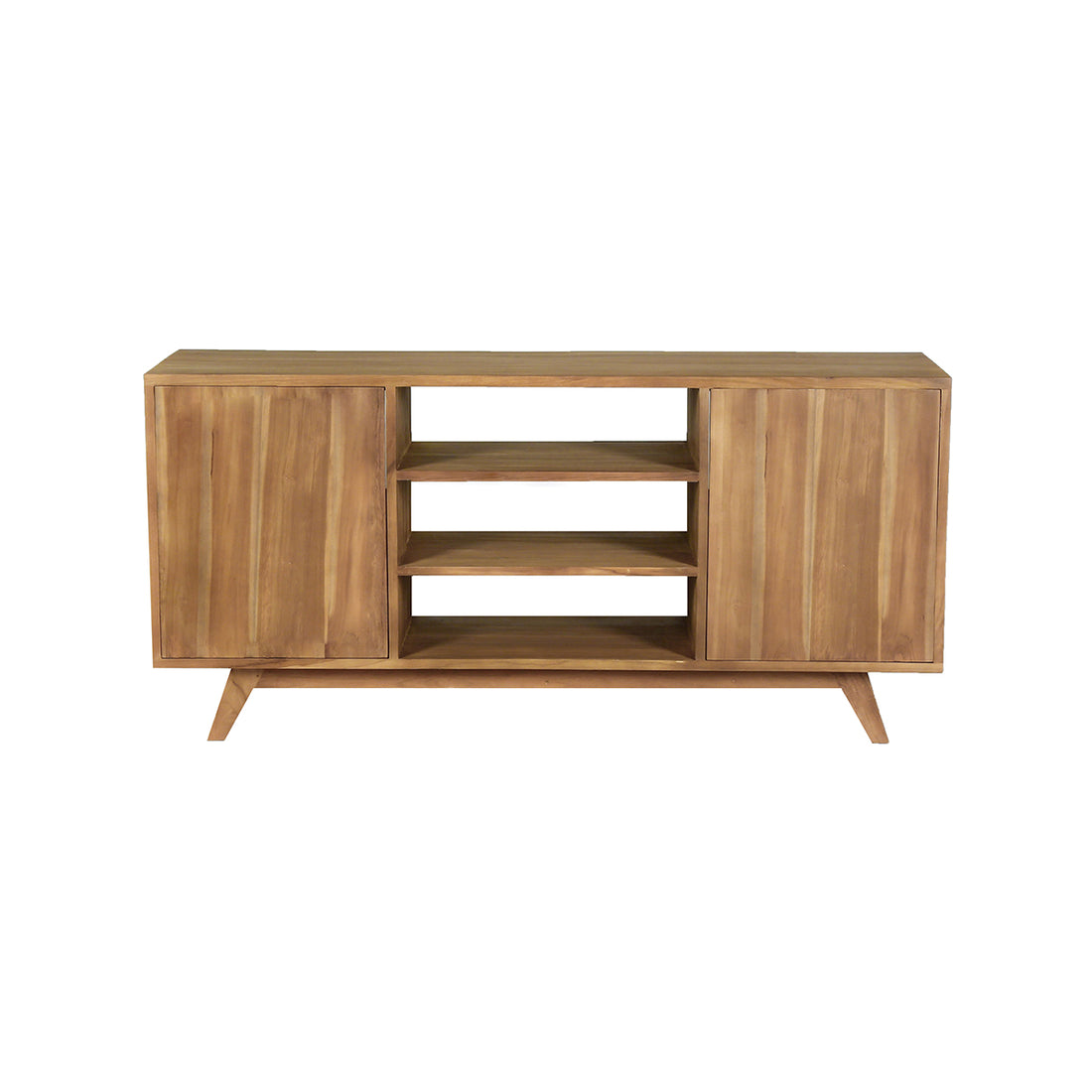 RIO - Waschtischunterschrank aus massivem Teakholz 160 cm 