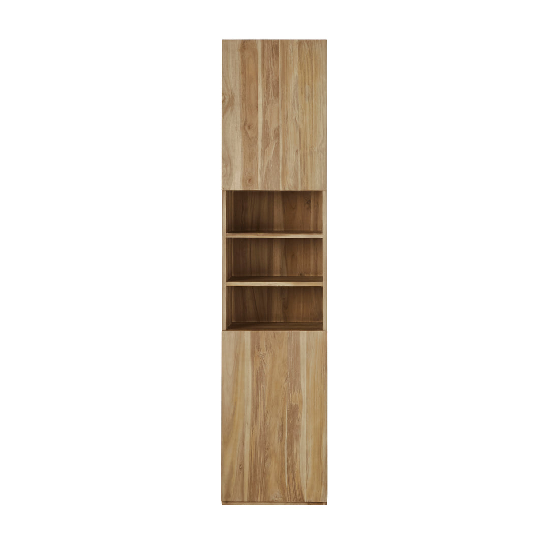 Badezimmersäule aus massivem Teakholz 200 cm