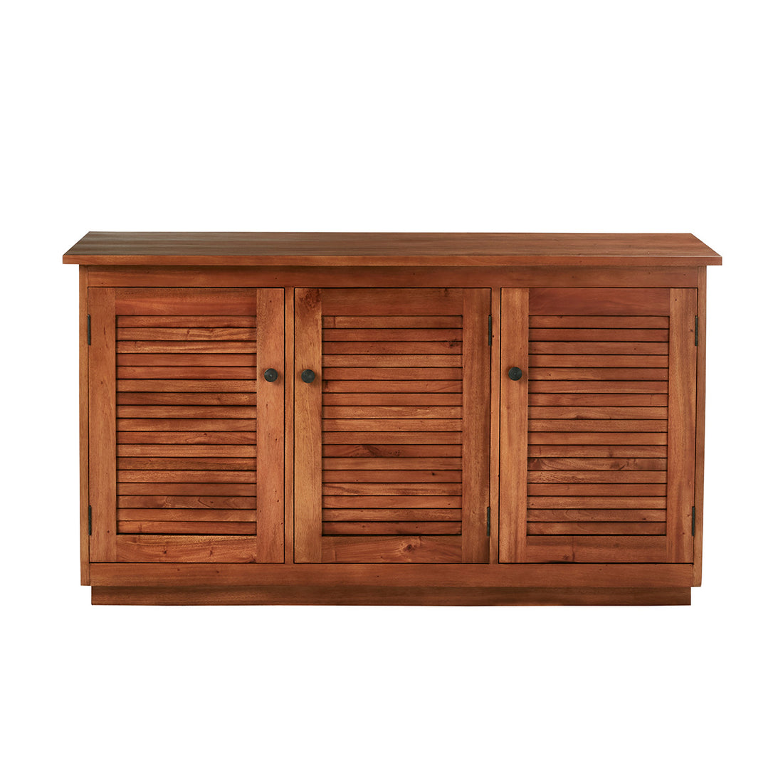 NEWPORT - Waschtischunterschrank aus massivem Mahagoniholz 140 cm 