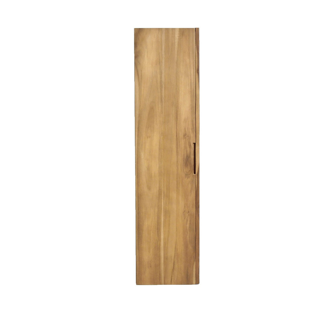Badezimmersäule aus massivem Teakholz, hängend, 120 cm