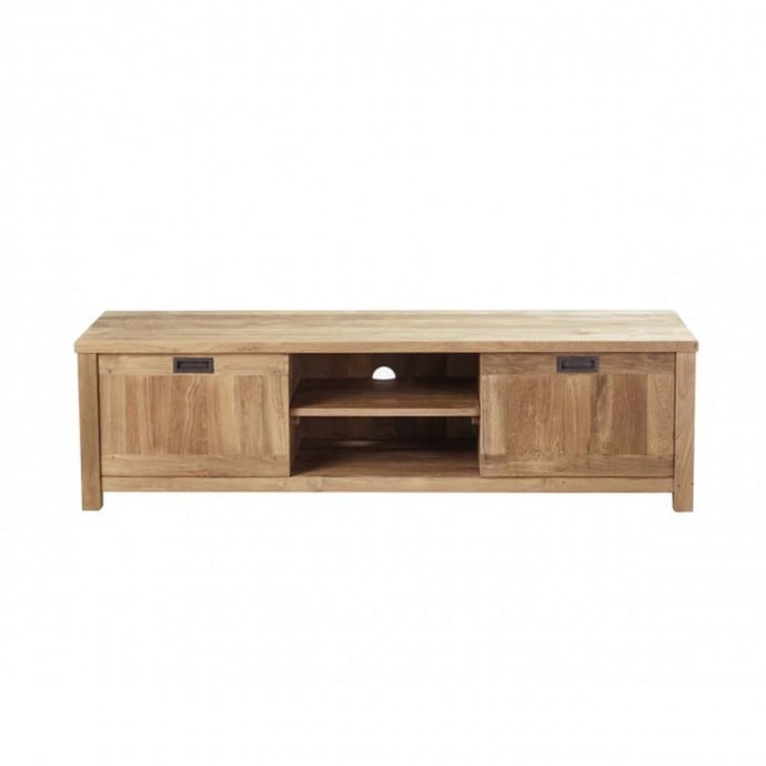 CARGO - TV-Möbel aus massivem recyceltem Teakholz 160 cm