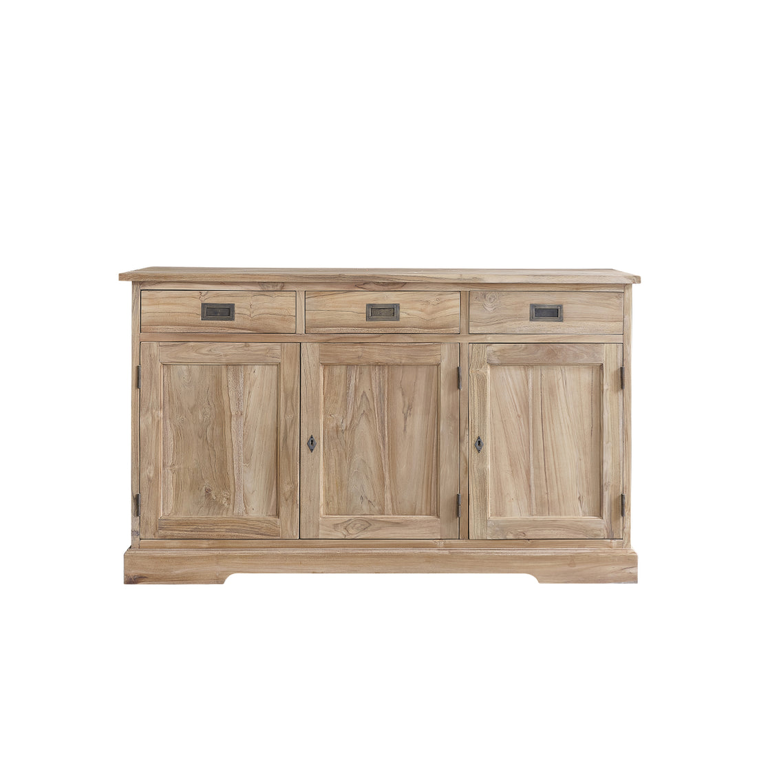 BOSTON - Buffet aus massivem Teakholz 150 cm 
