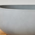 Betonbecken grau oval 50 cm