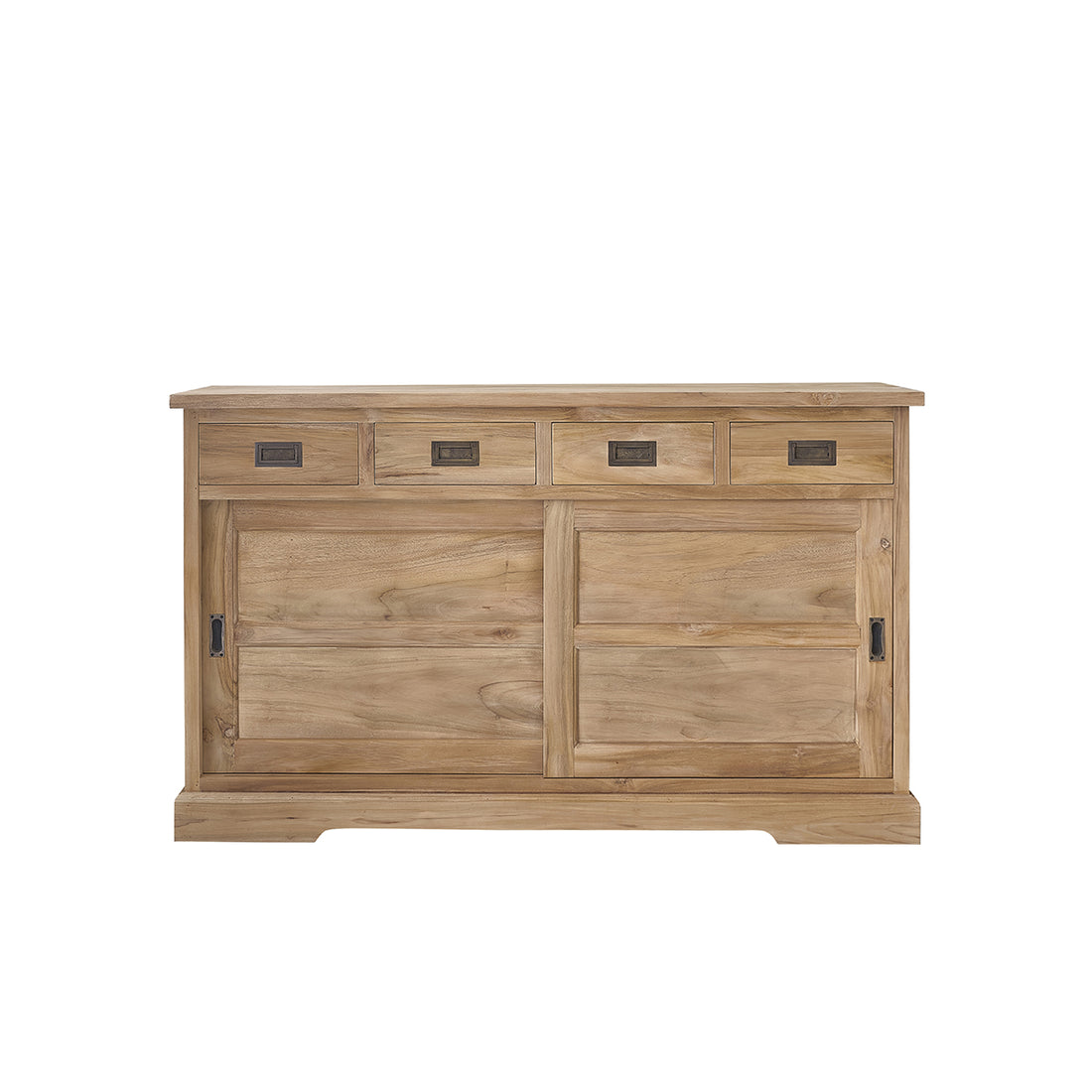BOSTON - Buffet aus massivem Teakholz 150 cm 