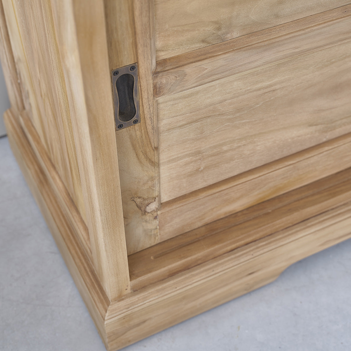 BOSTON - Buffet aus massivem Teakholz 150 cm 