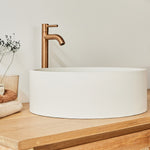 Betonbecken beige Ø37 cm