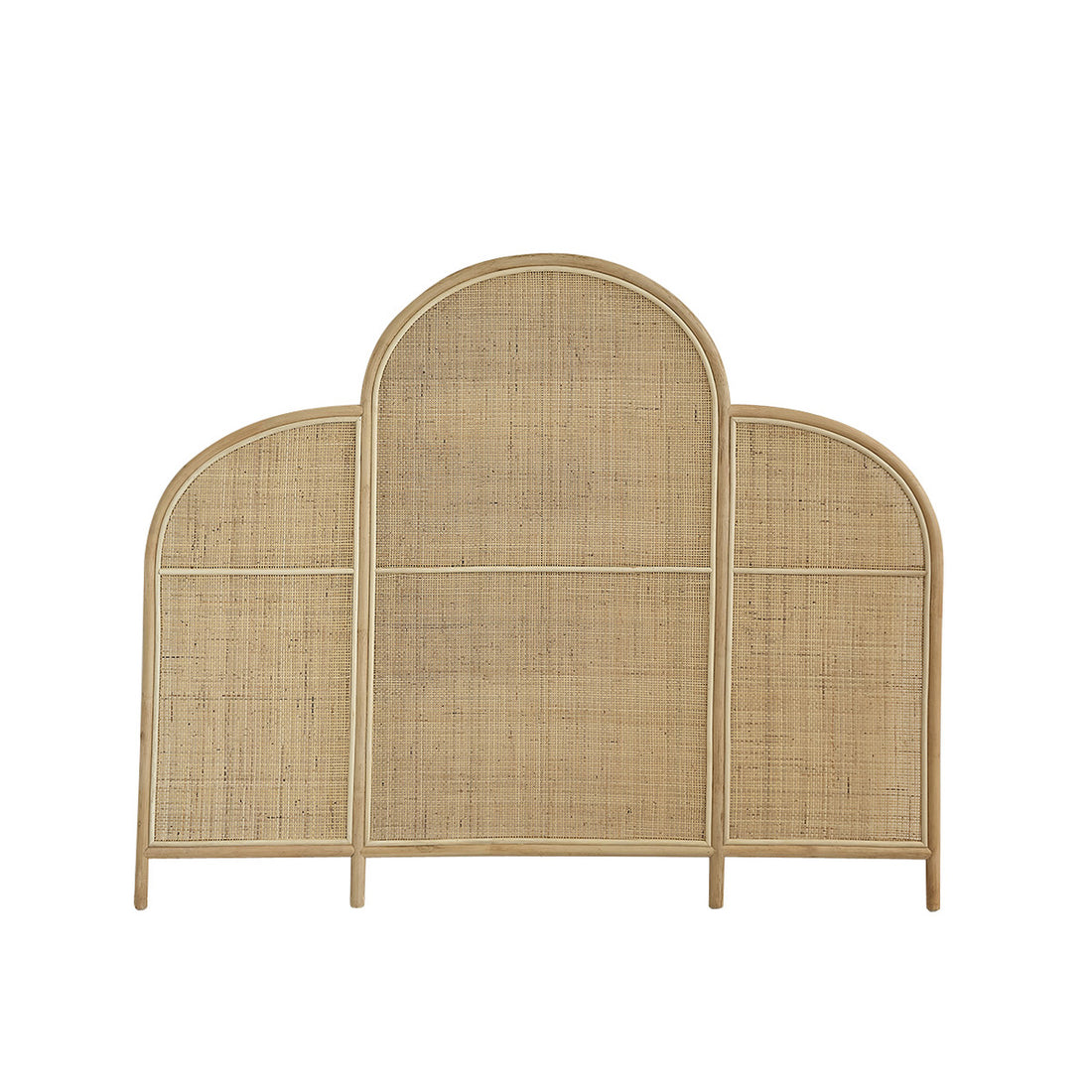 JANE - Kopfteil aus Rattan und Rohrgeflecht 160 cm 