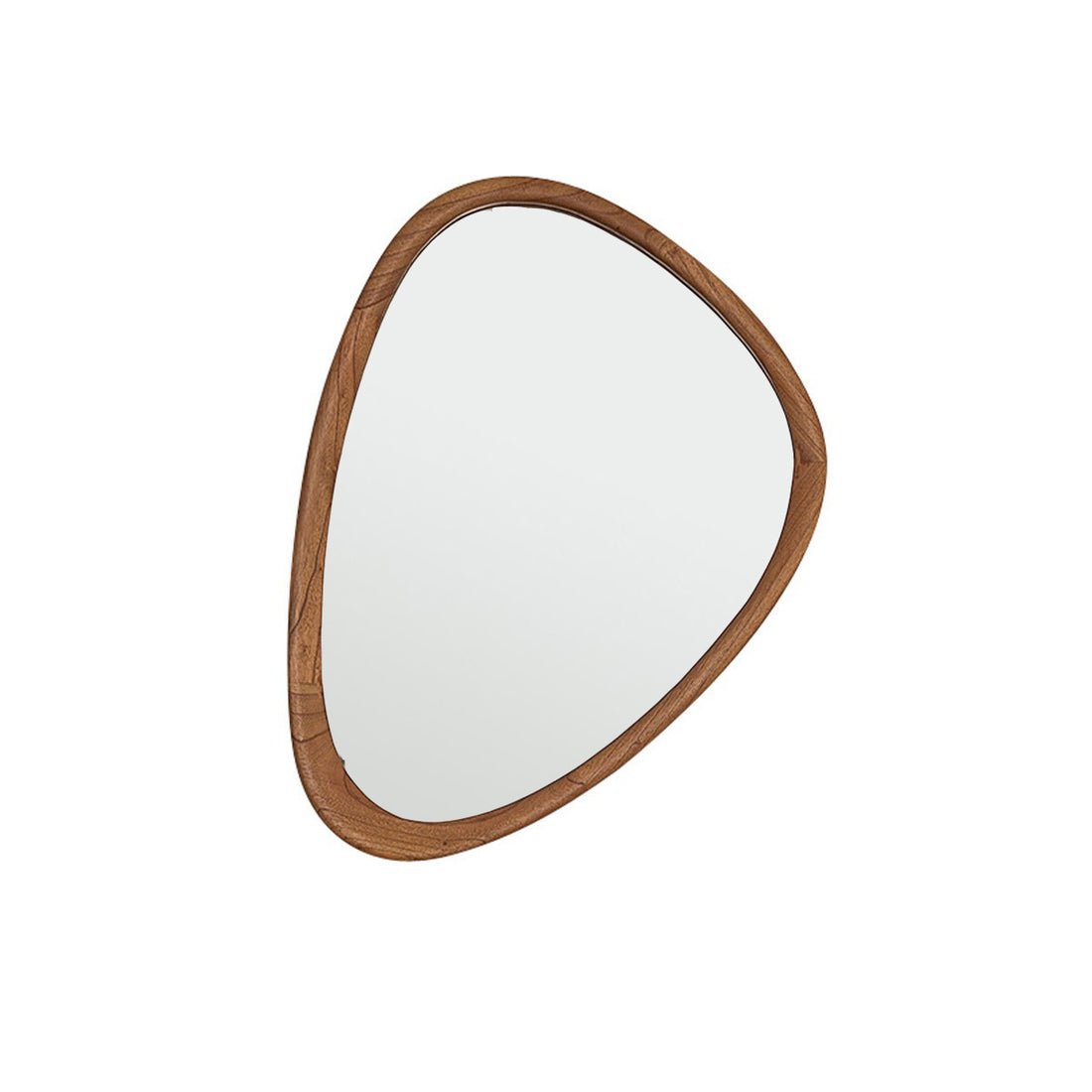 FIFTIES - Spiegel aus massivem Mindi 75x60 cm