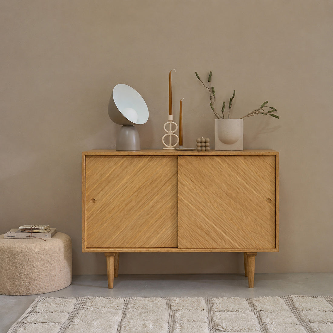 PACÔME - Kommode aus massivem Mindi 120 cm