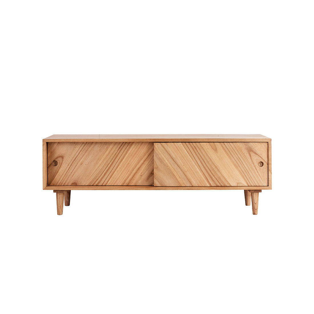 PACÔME - TV-Möbel aus massivem Mindi 135 cm 