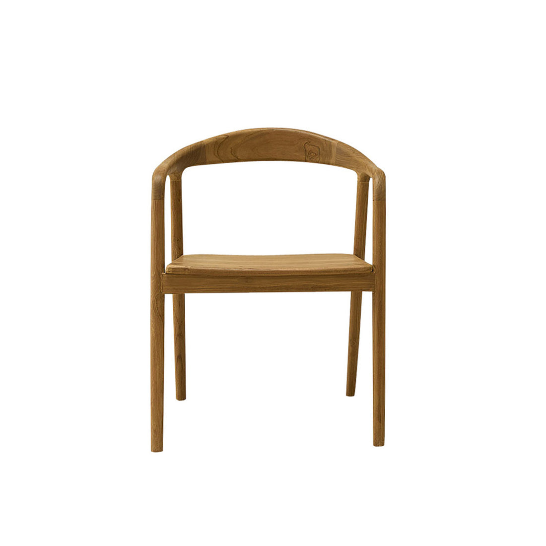 AMBRE - Stuhl aus massivem Teakholz
