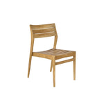 Gartenstuhl aus massivem Teakholz