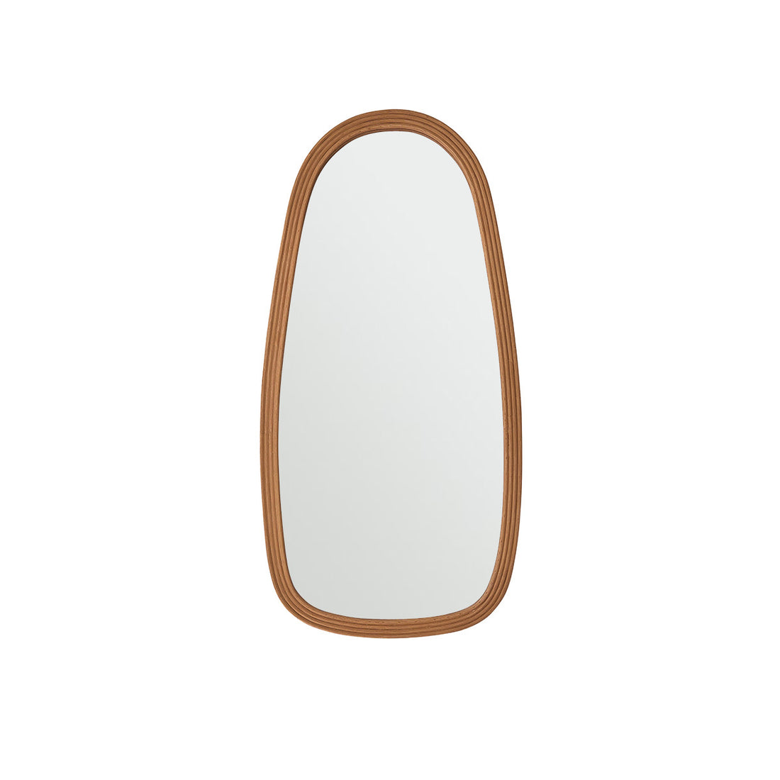 LEON - Spiegel aus Rattan 120x60 cm