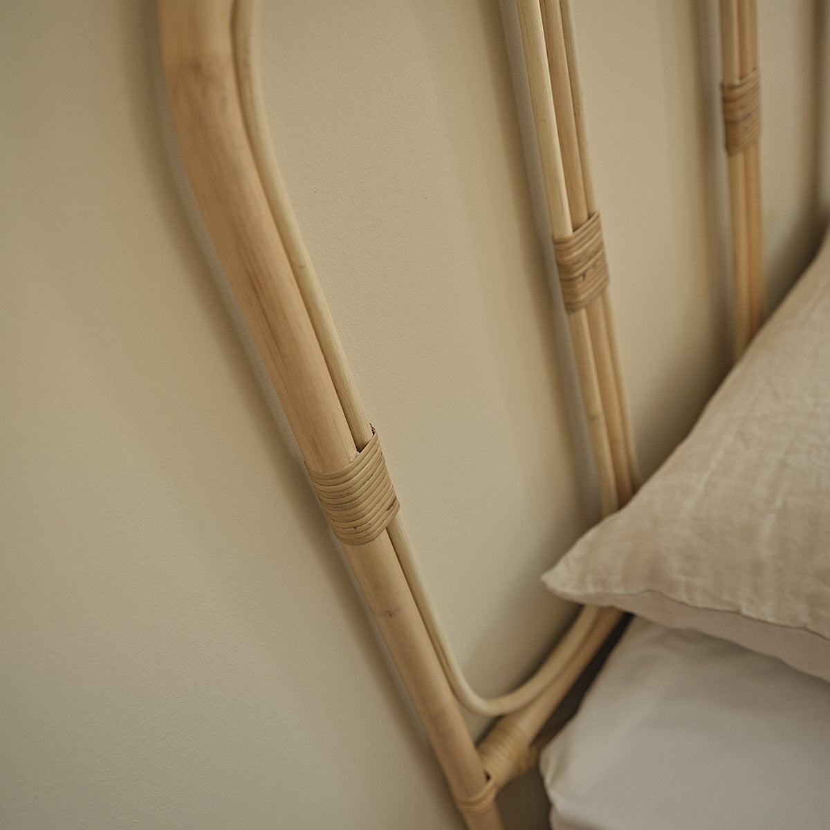 BOHO - Kopfteil aus Rattan 160 cm