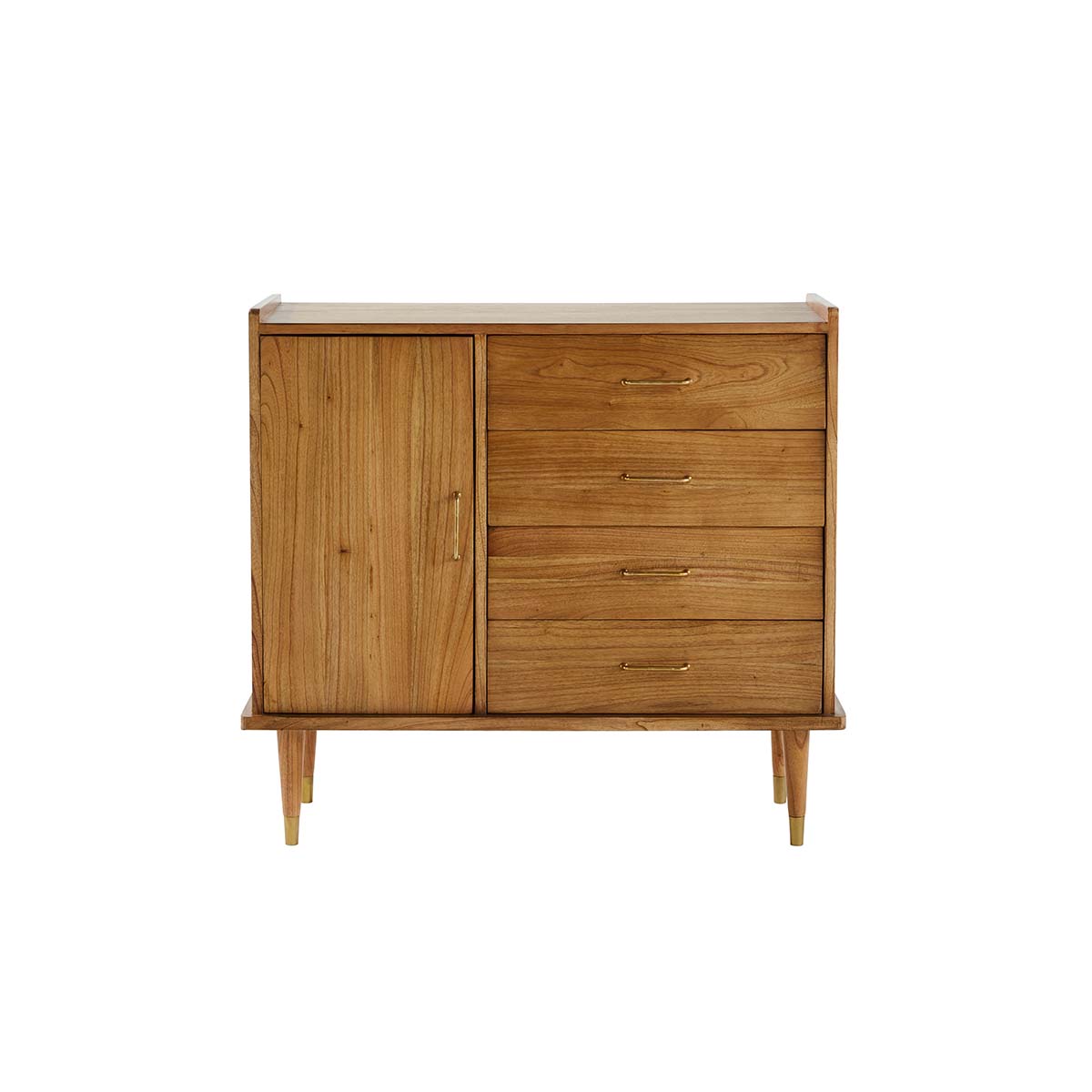PIA - Buffet aus massivem Mindi-Holz 105 cm