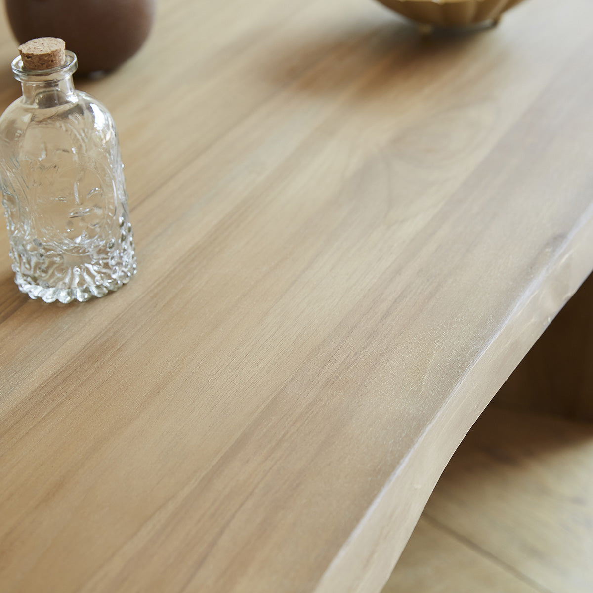 BOSTON - Couchtisch aus massivem Teakholz 120 cm