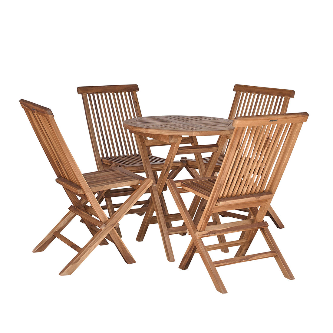 BALI - Gartenlounge aus geöltem Teakholz 4 Personen