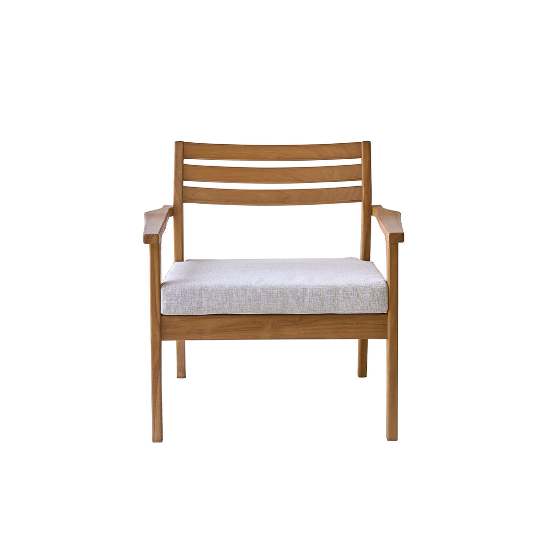 BARI - Gartensessel aus massivem Teakholz