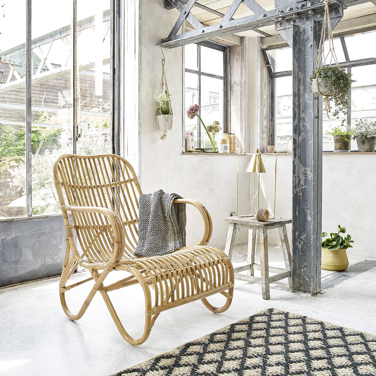 BOHO - Rattansessel