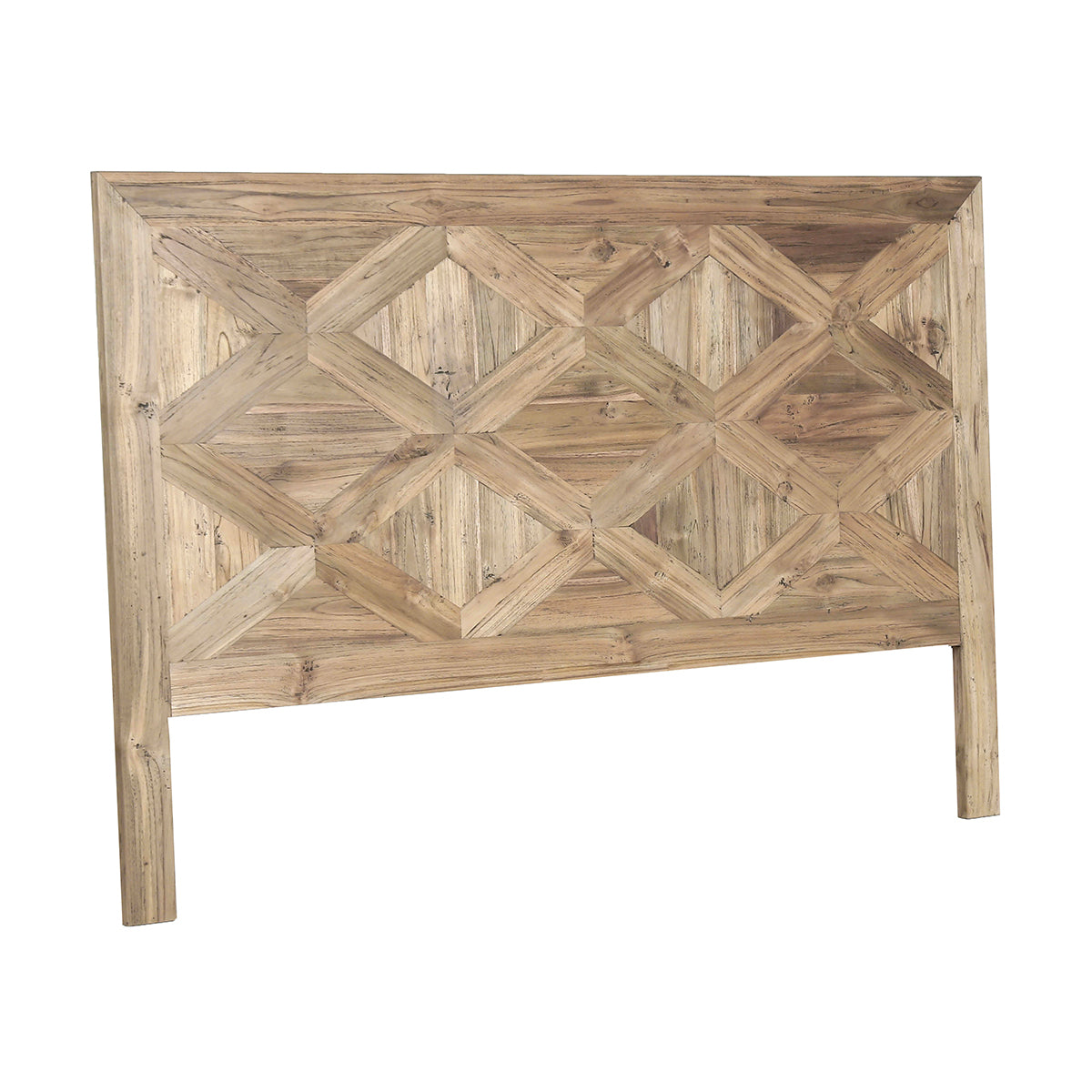 CARGO - Kopfteil aus massivem, recyceltem Teakholz 160 cm