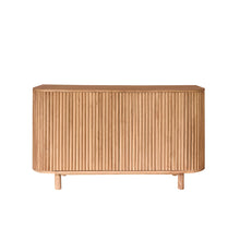 Waschtischunterschrank aus massivem Teakholz 140 cm