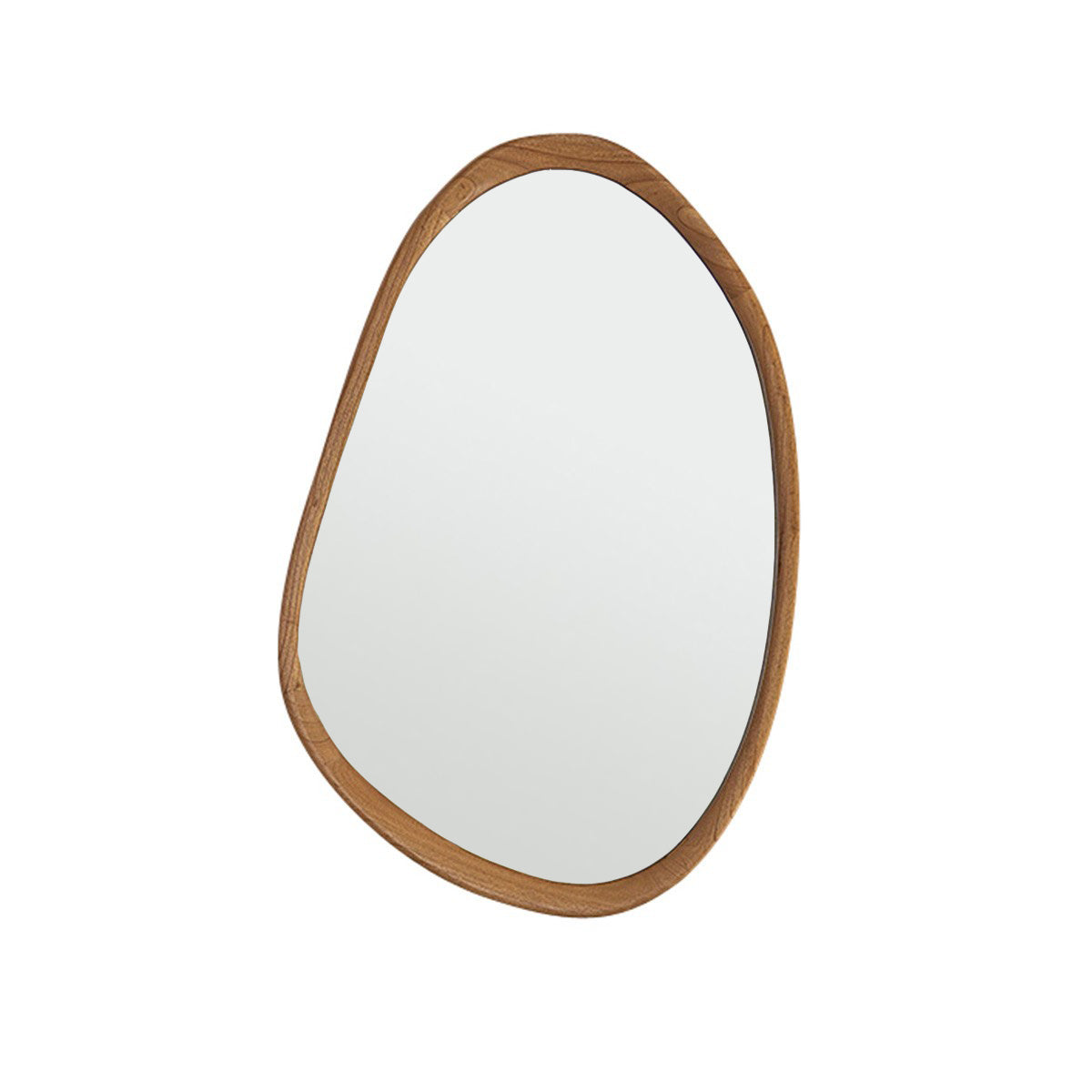 FIFTIES - Miroir en mindi massif 90x60 cm