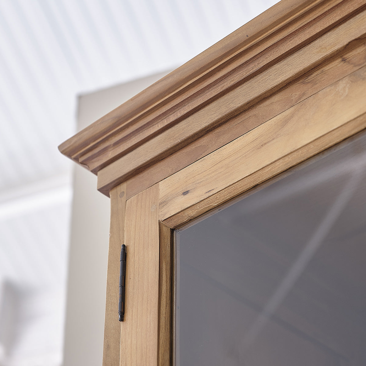 BOSTON - Vaisselier en teck massif 120 cm