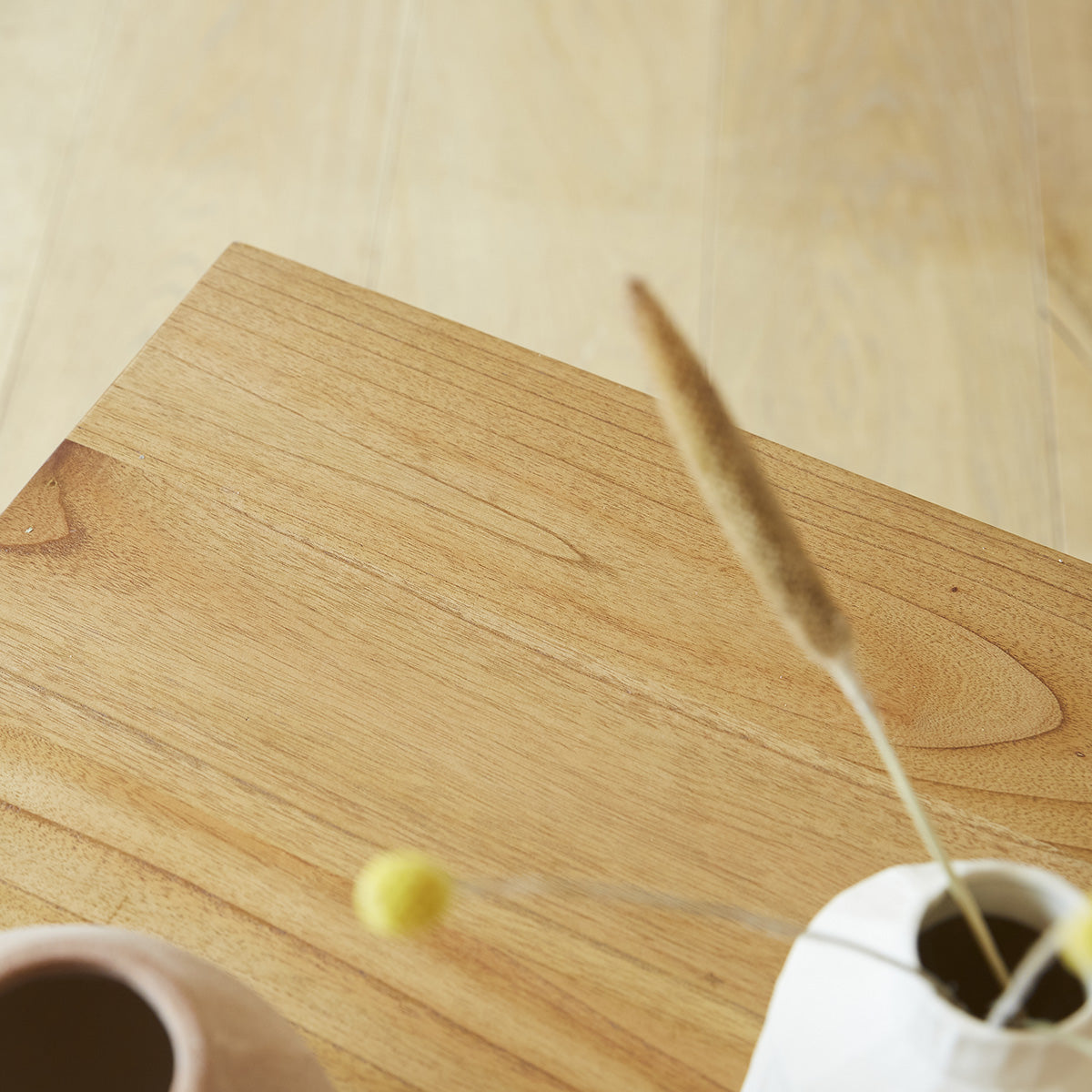 TILO - Table basse en mindi massif 110 cm