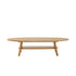 Couchtisch aus massivem Mindi-Holz 160 cm