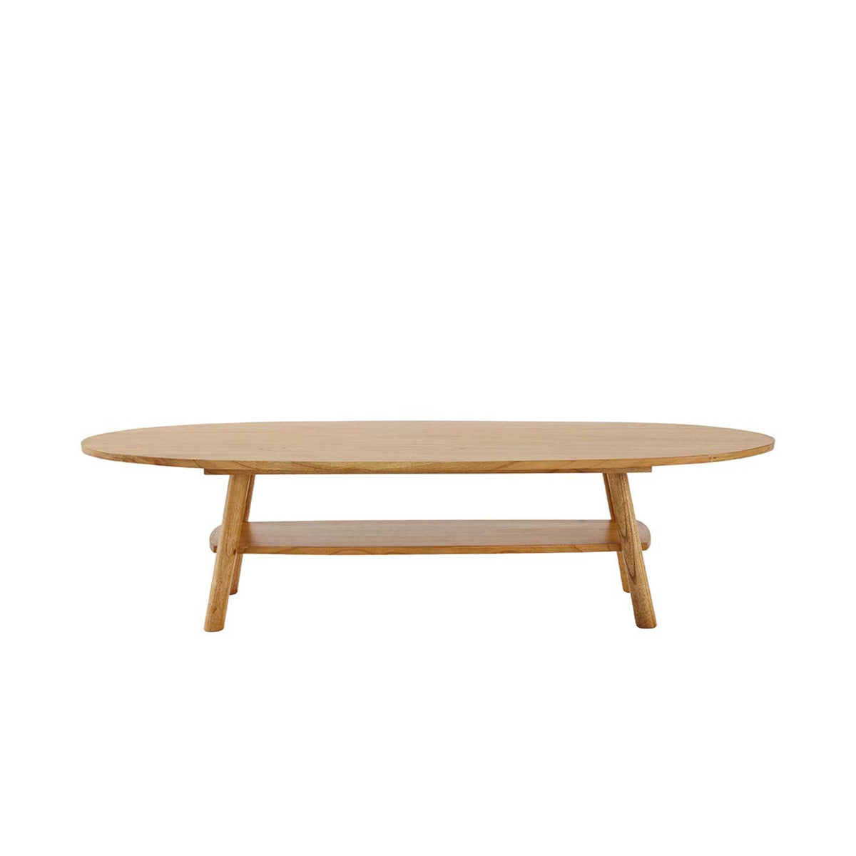 TILO - Couchtisch aus massivem Mindi-Holz 160 cm